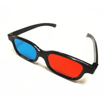 3d очки: 3D очки Digital Анаглифные Стерео В анаглифических красно -голубых