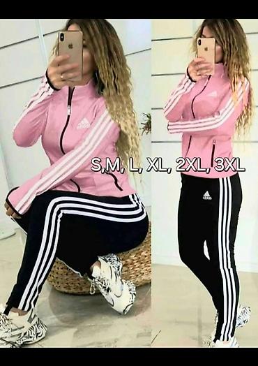 Gornji i donji deo: Ženske trenerke S,M,L,XL,XXL,3XL veličine za samo 3600 din
pb — 13