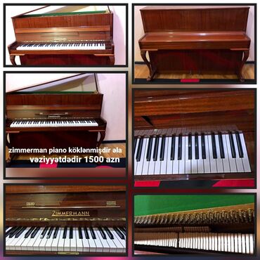 piyano satış: Piyano Zimmerman ela veziyyetde tecili satlir 1500 azn unvan Nesimi