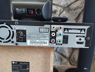 Musiqi mərkəzləri: LG ev kinoteatrı 5.1 kanal Komplekt: - 4 ədəd hündür “tower” ön/arxa — 13