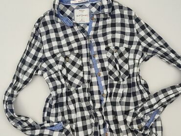 koszula damska w czerwoną kratę: Bershka, Koszula damska, rozmiar S