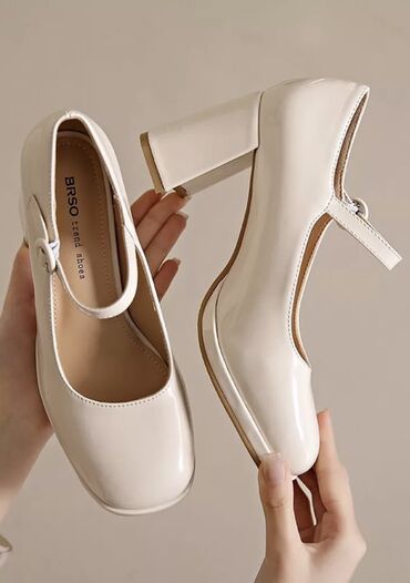 туфли лакированные: Туфли Baoli, Размер: 37, цвет - Белый