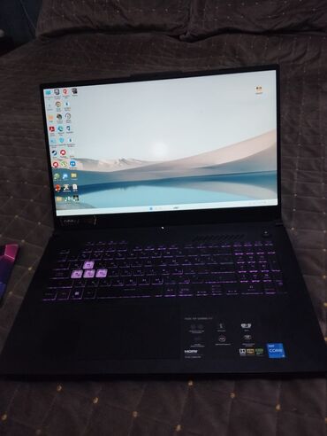 samsunq qalaksi 12: İşlənmiş ASUS TUF Gaming, 17.3 ", Intel Core i5, 1 TB, Ünvandan götürmə, Pulsuz çatdırılma, Ödənişli çatdırılma