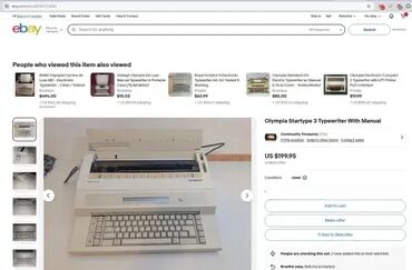 Stari uređaji: *** SUPER AKCIJA *** #2782 Elektronska pisaća mašina Optima SP 24; — 7