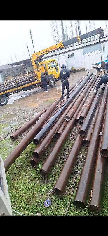 Металлопрокат: круглые трубы: Round pipe, Сталь, Бесшовная, Без покрытия, В розницу, Б/у — 9