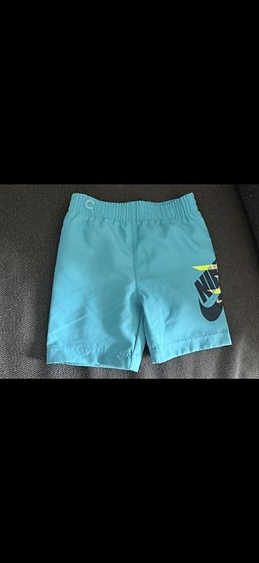 uşaq sortiki: Uşaq üçün şortik – Nike brendi 4 yaş - Rəng: açıq mavi - Dizayn: sağ — 1