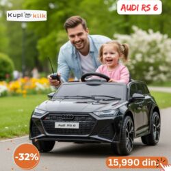 Dečiji električni automobili: Dečiji električni automobil Audi RS 6 - Model: licencirani Audi RS 6 na lalafo.rs — 3 Dečiji električni automobili: Dečiji električni automobil Audi RS 6 - Model: licencirani Audi RS 6 — 3