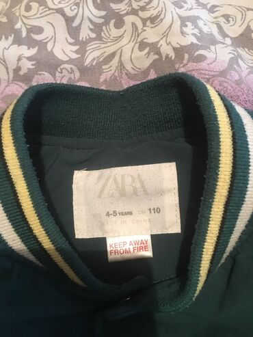 kollec jaketi: ZARA uşaq bomber/jaket - Brend: ZARA - Ölçü: 4–5 yaş, boy 110 sm