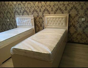 tek adamliq carpayi: Yeni, Təknəfərlik çarpayı, Bazalı, Matras ilə, Siyirməsiz, Azərbaycan — 9