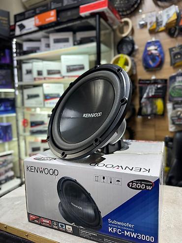 Сабвуферы для авто: Kenwood оригинал саб. Основная задача сабвуфера Kenwood KFC-MW3000 в — 6