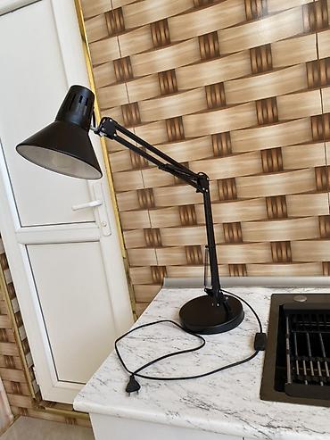 ofis levazimati: Tənzimlənən masa lampası – qara rəng - Klassik “anglepoise” tipli — 3