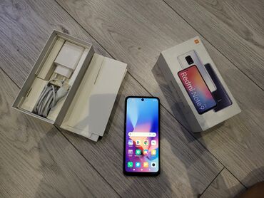 телефон j1: Xiaomi, Redmi Note 9 Pro, Б/у, 128 ГБ, цвет - Синий, 2 SIM