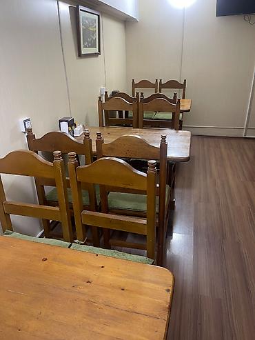 oturacak: Kafe və PUB üçün masalar və oturacaklar satılır Əla vəziyətdədir — 5