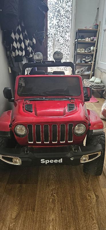 uşaq masini: Uşaq üçün elektrikli off-road tipli minik maşını - Korpus: qırmızı — 2