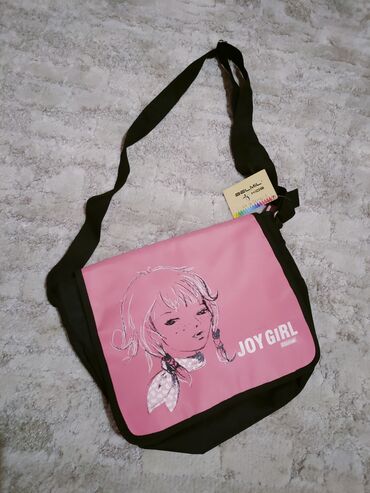 pink torba: Nova torba sa etiketom za devojčice dimenzije 35x30