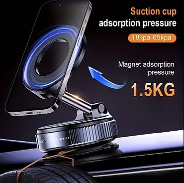 toy dekor: 360° fırlanan maqnit telefon tutacağı – rahat istifadə 📱 Telefonunuzu — 6