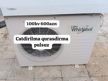 Tikiş maşınları: Kondisioner Whirlpool, 85-90 kv. m, Xarici blok, Kredit yoxdur, Pulsuz quraşdırılma