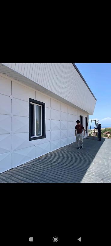 Фасадные сэндвич панели: ТУНИКАФОН-БИШКЕК Арзан баада 1 350сом Кв-метр бардык нерсе ичинде — 17