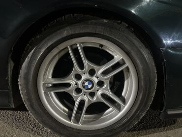 диски на бмв х5 разноширокие: Литые Диски R 17 Комплект, отверстий - 5, Б/у