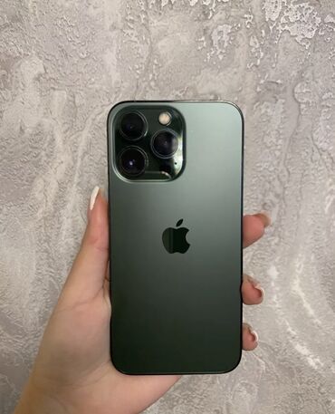 iphone 14 pro ikinci el: IPhone 13 Pro, 128 ГБ, Alpine Green, Беспроводная зарядка, Face ID, С документами