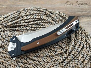 Охотничьи ножи: Складной нож Нукер от НОКС, сталь D2, рукоять из G10 Туристические — 5