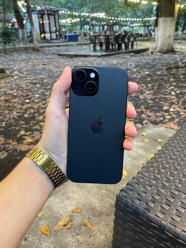 Apple iPhone: IPhone 15, 128 GB, Black Titanium, Face ID