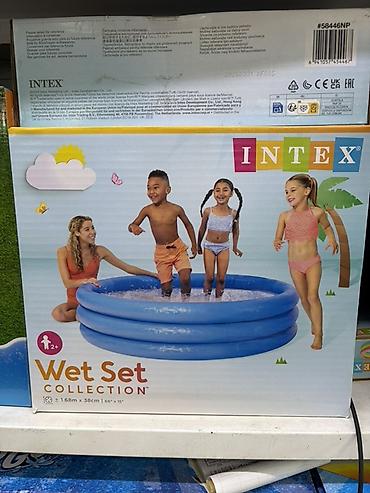 Надувной детский бассейн Intex Wet Set Collection - Круглый