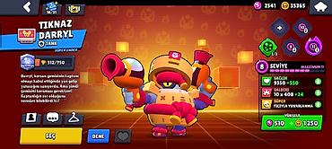 Digər: Brawl Stars oyun hesabı - Kupa: 51,204 - Səviyyə/XP: 30 səviyyə — 4