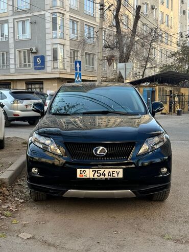 Lexus: Lexus RX: 2010 г., 3.5 л, Вариатор, Гибрид, Кроссовер