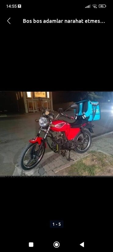Moto geyim: Kuba 110 sm3, 2021 il, 40000 km