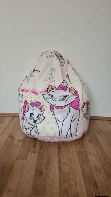Foteljice: Dečje lazy bag fotelje – mekane jastuk-fotelje sa šarenim dečjim — 5