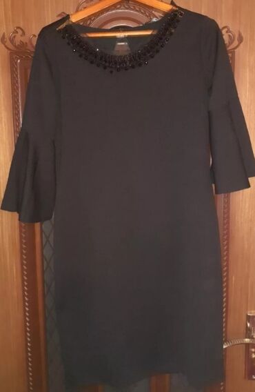 double 48: Вечернее платье, Миди, 4XL (EU 48)
