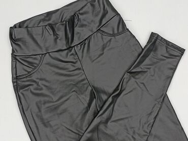 ocieplane legginsy z wysokim stanem: Women`s trousers, Shein, size XS (EU 34)