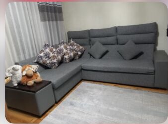 книжный шкаф офисный: Бурчу бар диван, Кутулар менен, Эки кишилик