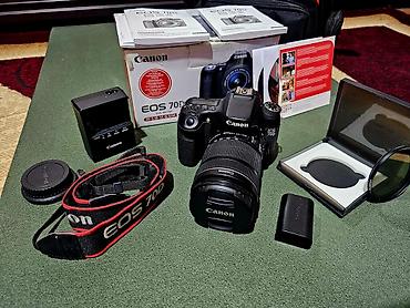 Фото и видеокамеры: Фотоаппарат Canon EOS 70D с комплектом аксессуаров Состав набора: - — 2