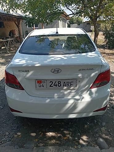 Унаа сатуу: Hyundai Solaris: 2015 г., 1.6 л, Автомат, Газ, Седан — 2