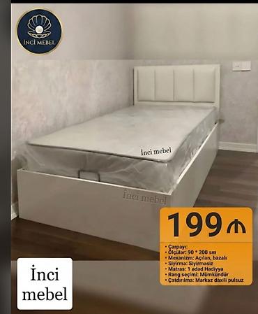Yeni, Təknəfərlik çarpayı, Bazalı, Matras ilə, Siyirməsiz, Azərbaycan