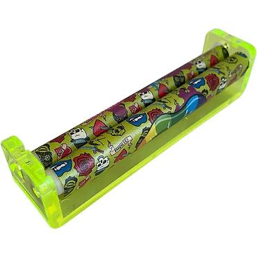 Ofis ləvazimatları: Neon rəngli avtomatik kağız sarıyıcı (roller) - 1 1/4 ölçülü siqaret — 1