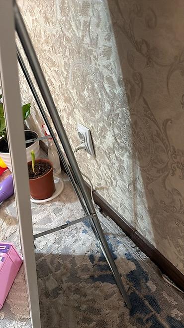 вешалка для брюк: Напольное зеркало с подставкой - Тип: напольное, с откидной стойкой — 4