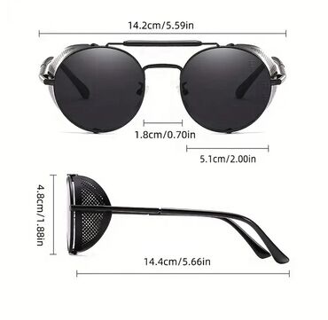 Солнцезащитные очки: Солнцезащитные очки очки, Унисекс, Авиатор, Регулируемые носоупоры, Оправа из нержавеющей стали, Новый — 3