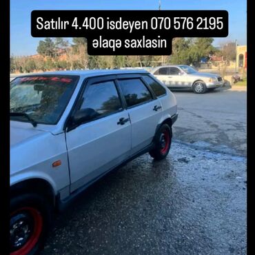 VAZ (LADA): Model: VAZ 2109 (Samara) hatchbek Xarici görünüş: - Boz/gümüş rəngli — 1