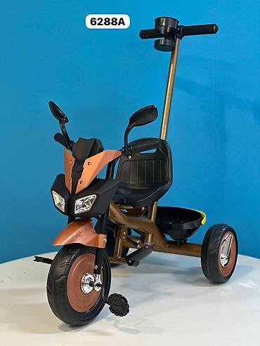 Velosipedlər: Uşaq üçtəkərli velosiped – Model 6288A - İdman motosikletindən — 2