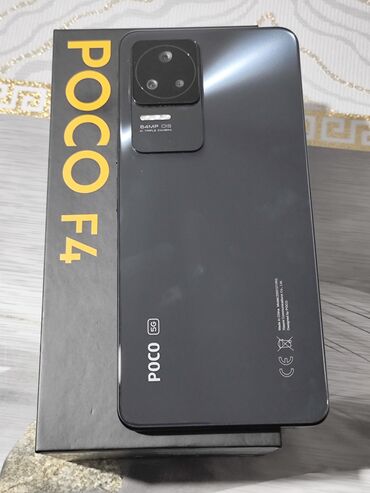 телефон поко f4: Poco F4, Б/у, 128 ГБ, цвет - Черный, 2 SIM