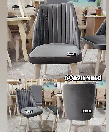 Ev və bağ: Mətbəx və qonaq otaqları üçün yumşaq oturacaqlı stullar - Modellər — 5