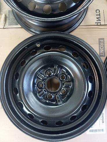 15 disk type 1: Железные Диски R 15 Toyota, Комплект, отверстий - 5, Б/у — 2
