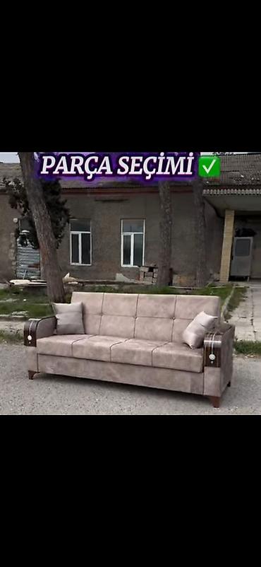 Divanlar: Çevrilə bilən divan – çoxfunksiyalı model - Oturacaqdan yataq — 5