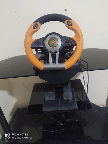 pes 2013 v12: PXN oyun sükan dəsti – sükan və pedallar - Brend/model: PXN yarış — 1