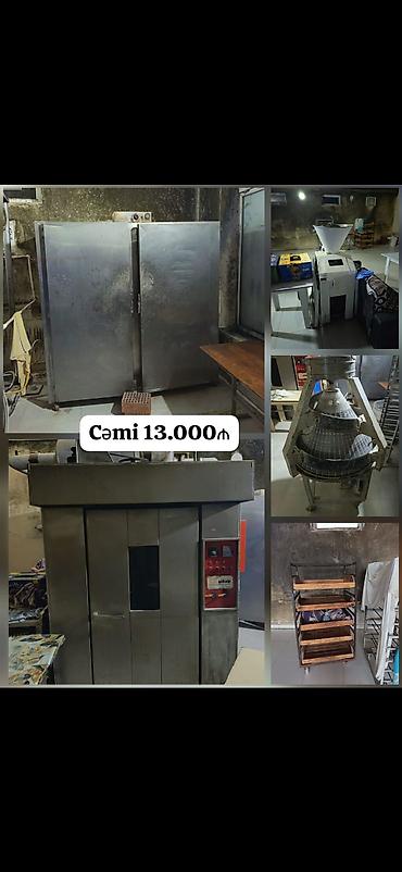 13.000azn çorek ve un məmulatları bişiren soba+ diger butun