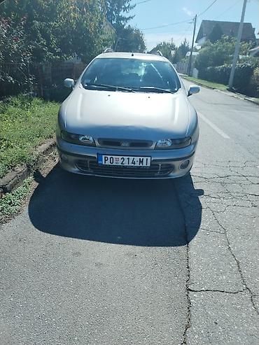 autima: Fiat Marea Weekend – karavan, srebrna boja, benzinski motor. Prednji — 3