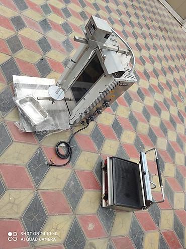 Dönər aparatları: Doner aparati dönər aparatı Ersoz markasi 3 spirallı model Şəkildə — 5